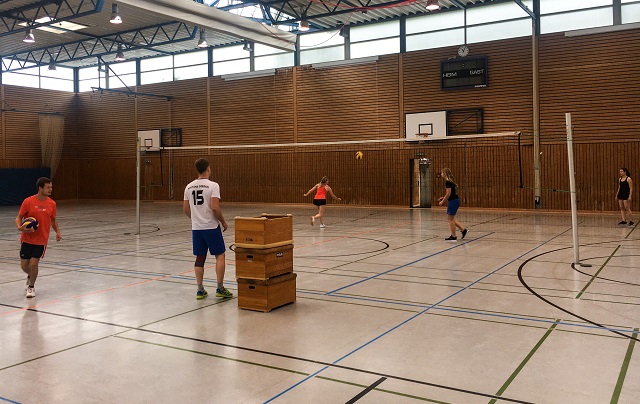 Volleyball bei der Fortuna