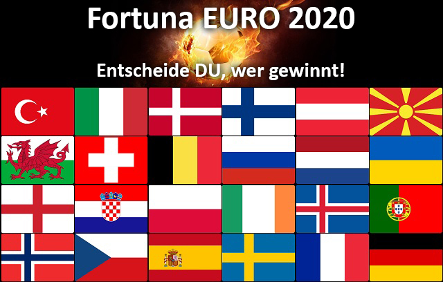 FORTUNA EURO 2020 - Das Gewinnspiel kurz erklärt